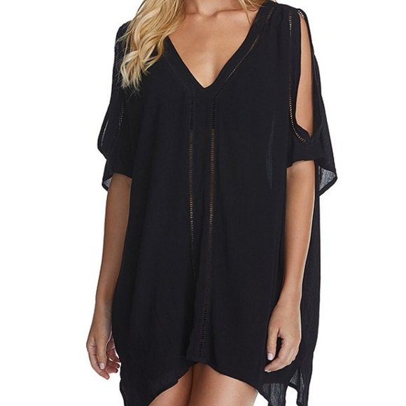 Raisins Other - Raisins Samba Caftan V-Neck Swim Cover Up